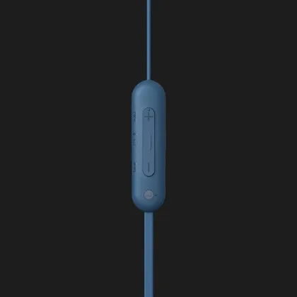 Наушники Bluetooth Sony WI-C100 (Blue) (WIC100L.CE7) в Полтаве