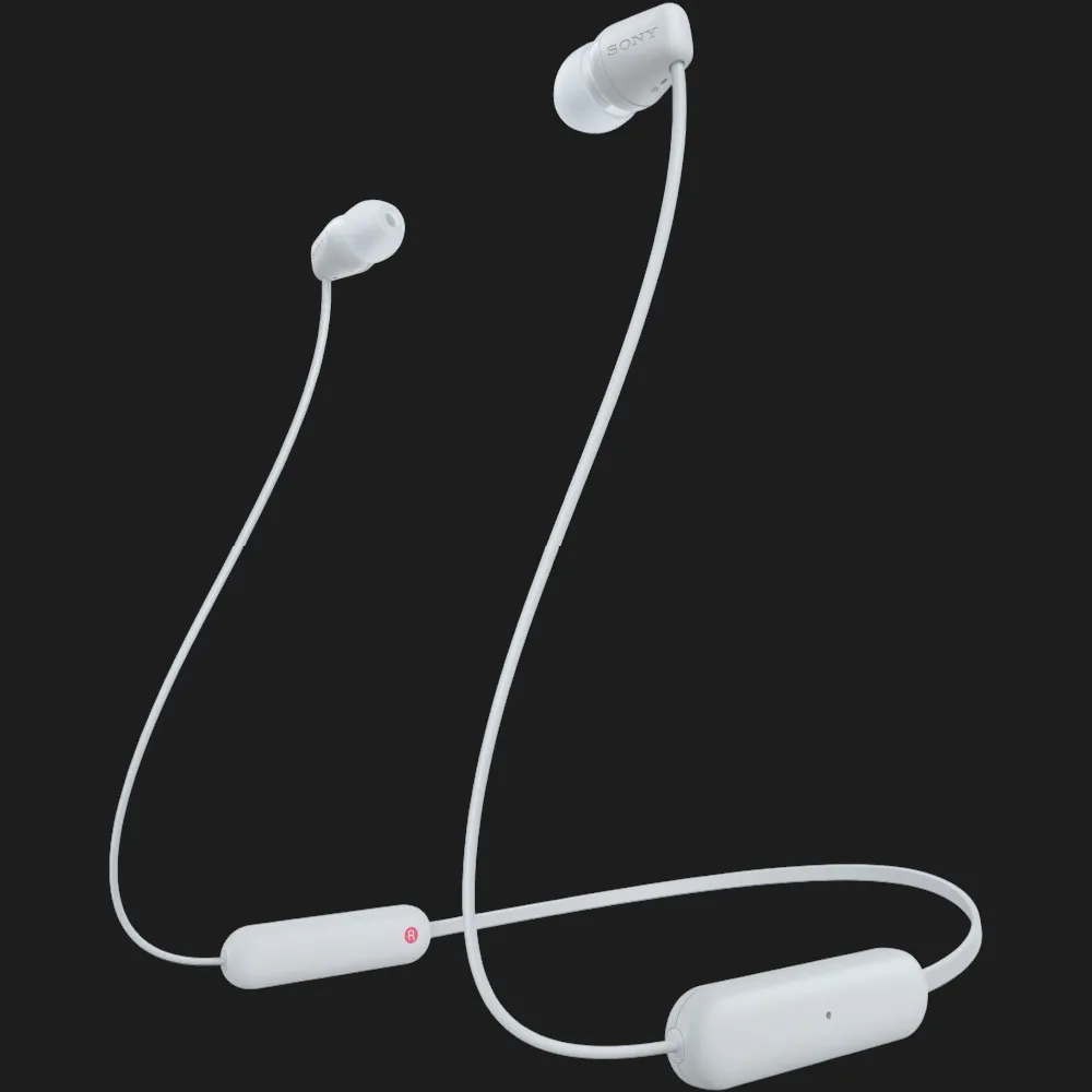 Навушники Bluetooth Sony WI-C100 (White) (WIC100W.CE7)