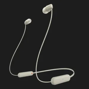 Навушники Bluetooth Sony WI-C100 (Beige) (WIC100C.CE7) в Хмельницькому