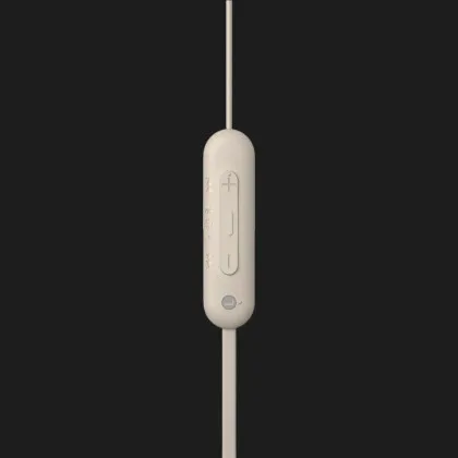 Наушники Bluetooth Sony WI-C100 (Beige) (WIC100C.CE7) в Полтаве