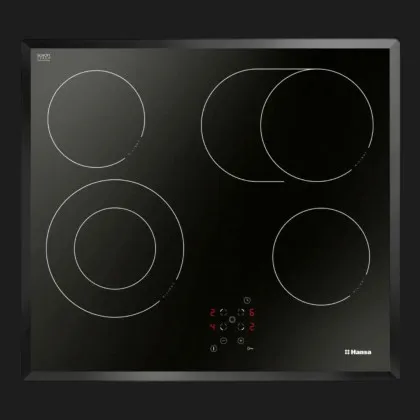 Варильна поверхня Hansa електрична, 60см (BHC66706) (Black)