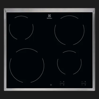 Варильна поверхня Electrolux електрична склокерамічна, 60см (EHF6240XXK) (Black)
