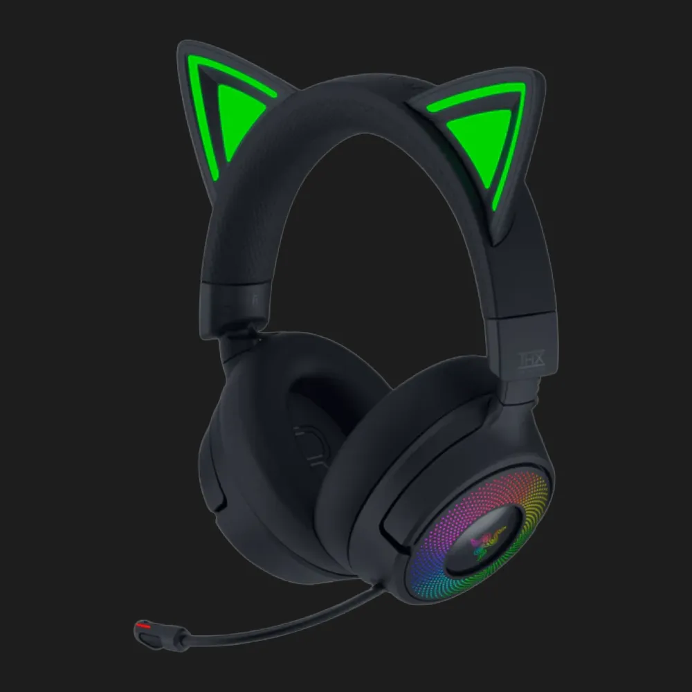Ігрова гарнітура RAZER Kraken Kitty V3 PRO (Black) (RZ04-05170300-R3M1) (UA)