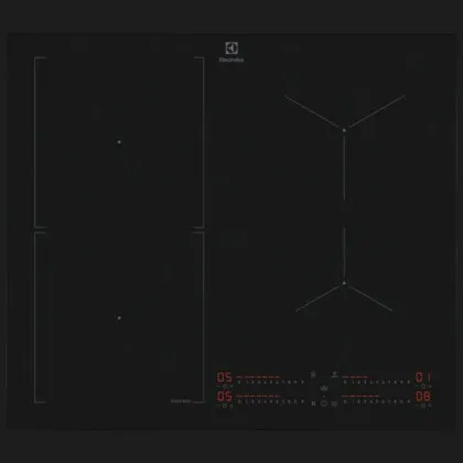 Варочная поверхность Electrolux, индукционная, 60 см, Hob2Hood, (EIS62453IT) (Black)
