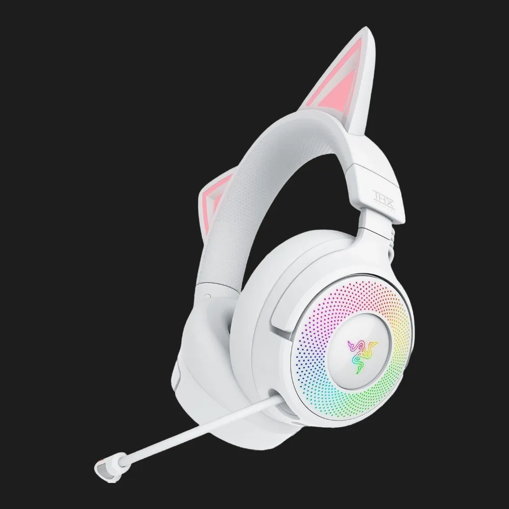 Ігрова гарнітура RAZER Kraken Kitty V3 PRO (White) (RZ04-05170400-R3M1) (UA)