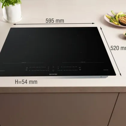 Варочная поверхность Gorenje индукционная, 60см Wi-Fi (GI6442BSCWF) (Black)