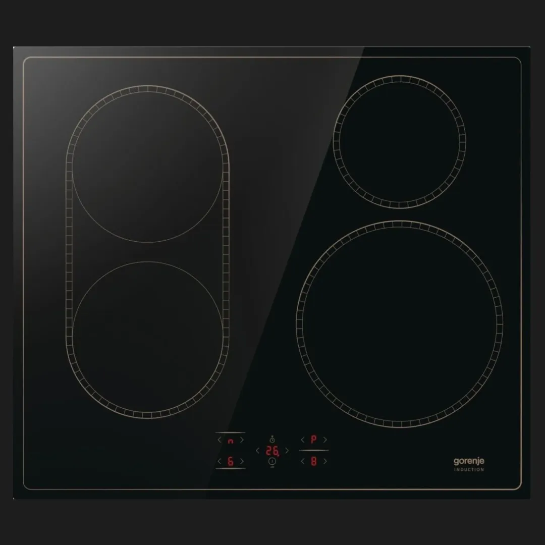 Варильна поверхня Gorenje індукційна, 60см (GI6421CLBSC) (Black)