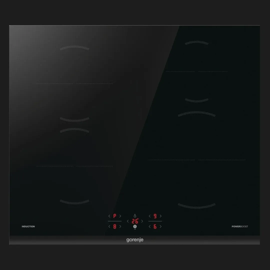 Варильна поверхня Gorenje індукційна, 60см (GI6401BC) (Black)