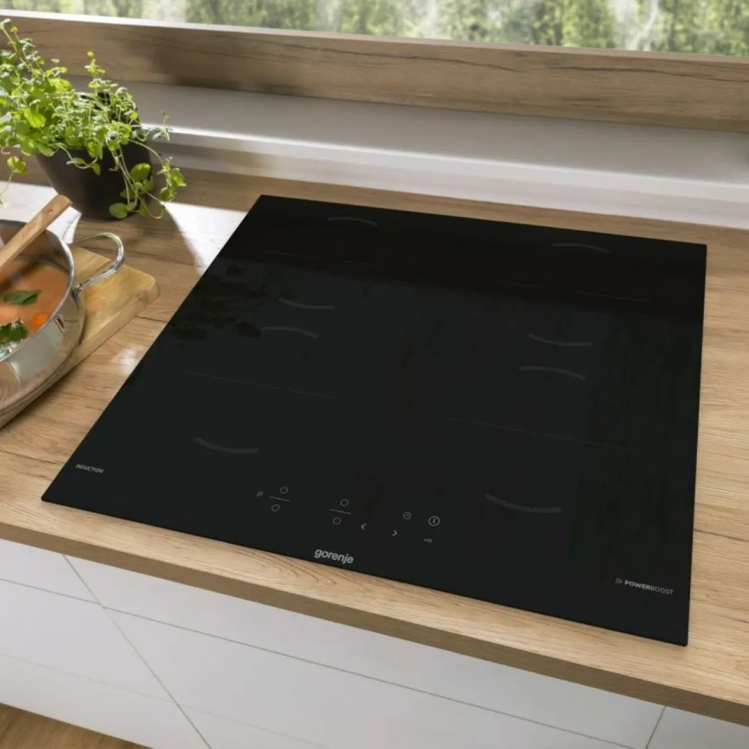 Варильна поверхня Gorenje індукційна, 60см (GI6401BSCE) (Black) — фото 4