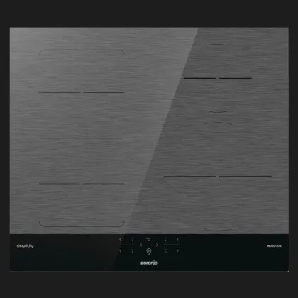 Варильна поверхня Gorenje індукційна, 60см (GI6421SYB) (Black)