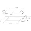 Варильна поверхня Gorenje індукційна, 80см (GI8421BSC) (Black)
