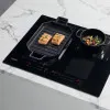 Варильна поверхня Whirlpool індукційна, 60см Розширена зона (WFS0160NE) (Black)