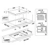 Варильна поверхня Whirlpool індукційна, 60см Розширена зона (WBB8360NE) (Black)