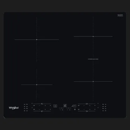 Варильна поверхня Whirlpool індукційна, 60см Розширена зона (WBB8360NE) (Black)
