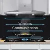 Варильна поверхня Electrolux індукційна, 80см, розширена зона, Hob2Hood (EIV84550) (Black)