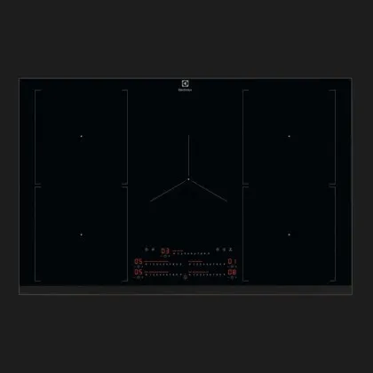 Варильна поверхня Electrolux індукційна, 80см, розширена зона, Hob2Hood (EIV84550) (Black)