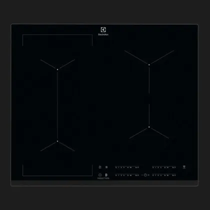Варильна поверхня Electrolux індукційна, 60см, розширена зона, Hob2Hood (CIV634) (Black)