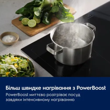 Варильна поверхня Electrolux індукційна, 60см, розширена зона, Hob2Hood (LIT60336C) (Black)