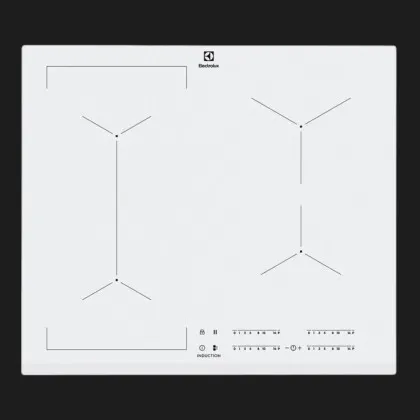Варильна поверхня Electrolux індукційна, 60см, розширена зона (EIV63440BW) (White)