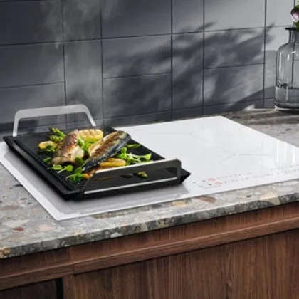 Варильна поверхня Electrolux індукційна, 60см, розширена зона (EIV63440BW) (White)