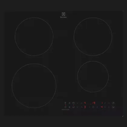 Варильна поверхня Electrolux індукційна, 60см, Hob2Hood (EIT60433CT) (Matte Black)