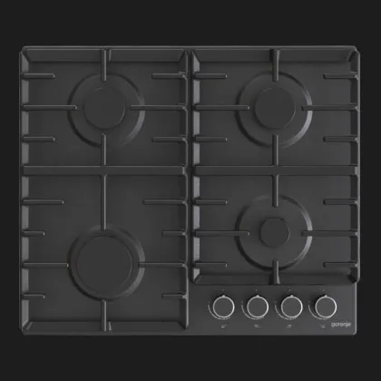 Варильна поверхня Gorenje газова, 60см, чавун (G642AB) (Black)