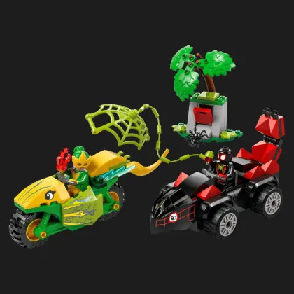 Конструктор LEGO Marvel Гонки на электромобилях с динозаврами (11198)