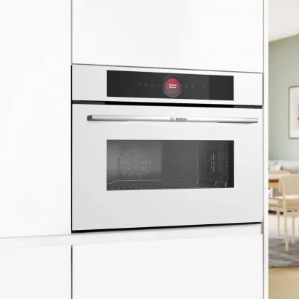 Духовой шкаф Bosch электрический компактный, 45л, A (CMG7241W1) (White)