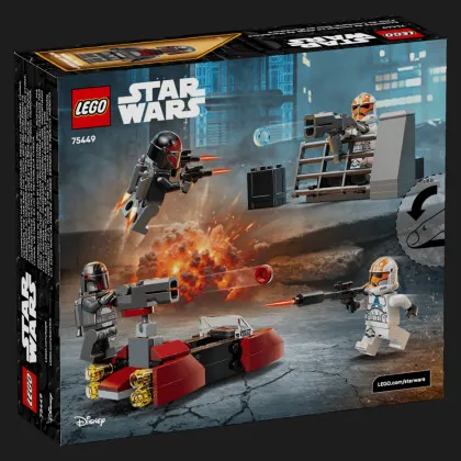 Конструктор LEGO Star Wars Бойовий комплект «Облога Мандалора» (75449)
