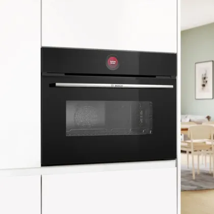 Духовой шкаф Bosch электрический компактный, 45л, A (CMG7241B1) (Black)