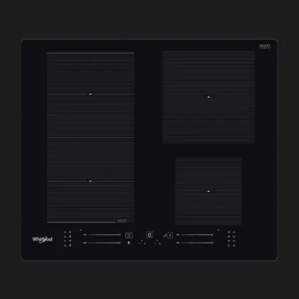 Варильна поверхня Whirlpool індукційна, 60см Розширена зона (WFS0160NE) (Black)