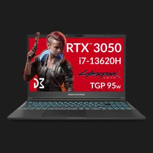 Ноутбук Dream Machines RG3050-15 15,6" (Intel Core i7/32GB/1TB (SSD)/RTX 3050) (RG3050-15UA77) (UA) в Хмельницькому