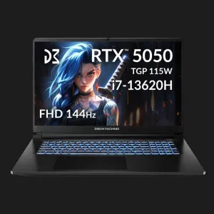 Ноутбук Dream Machines RG5050-17 17,3" (Intel Core i7/32GB/2TB (SSD)/RTX 5050) (RG5050-17UA28) (UA)
