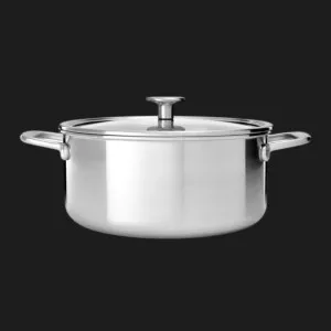 Каструля з кришкою KitchenAid MSS, 20 см, 3,1 л (Silver) (CC003259-001)