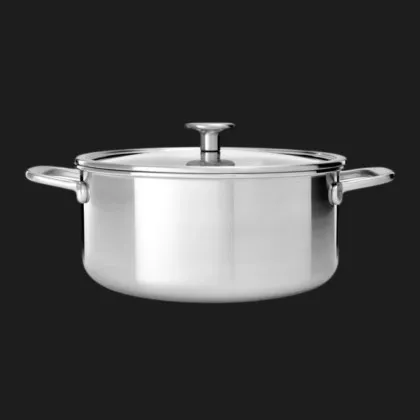 Кастрюля с крышкой KitchenAid MSS, 20 см, 3,1 л (Silver) (CC003259-001)