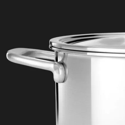 Кастрюля с крышкой KitchenAid MSS, 20 см, 3,1 л (Silver) (CC003259-001)