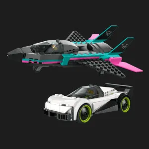 Конструктор LEGO City Реактивний літак проти автомобіля (60489)