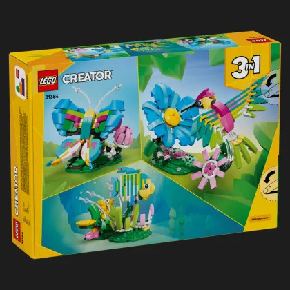 Конструктор LEGO Creator Дикие животные: красочное колибри (31384)