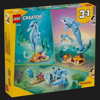 Конструктор LEGO Creator Морские животные: красивые дельфины (31385)