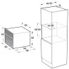 Духова шафа Gorenje електрична компактна, 50л, A+ (BCM4058B) (Black)