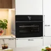 Духова шафа Gorenje електрична компактна, 50л, A+ (BCM4058B) (Black)