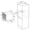 Духовой шкаф Gorenje электрический компактный, 50л, A+ (BCM4547DG) (Black)