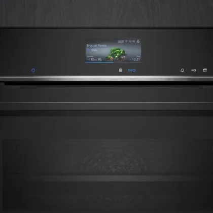 Духовой шкаф Siemens электрический компактный, 47л, A+ (CS736G1B1) (Black)