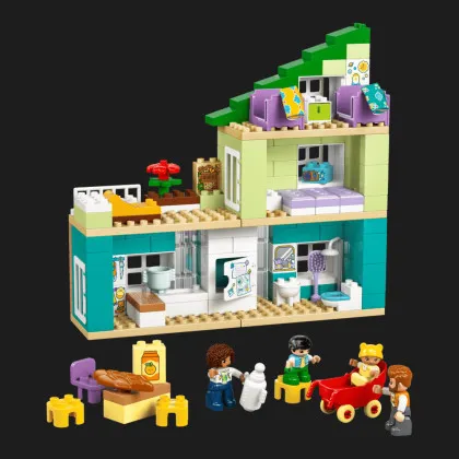 Конструктор DUPLO Town Современный семейный дом с фигурками 3 в 1 (10470)