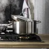 Каструля з кришкою KitchenAid Proline, 24 см, 5,7л (Silver) (CC001879-001)