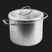 Каструля з кришкою KitchenAid Proline, 24 см, 8 л (Silver) (CC004785-001)