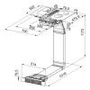 Варильна поверхня Franke індукційна, FSM 709 HI LL KIT (340.0678.204) (Black)