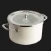 Каструля з кришкою KitchenAid Steel Core, 24 см, 6 л (Beige) (CC003269-001)