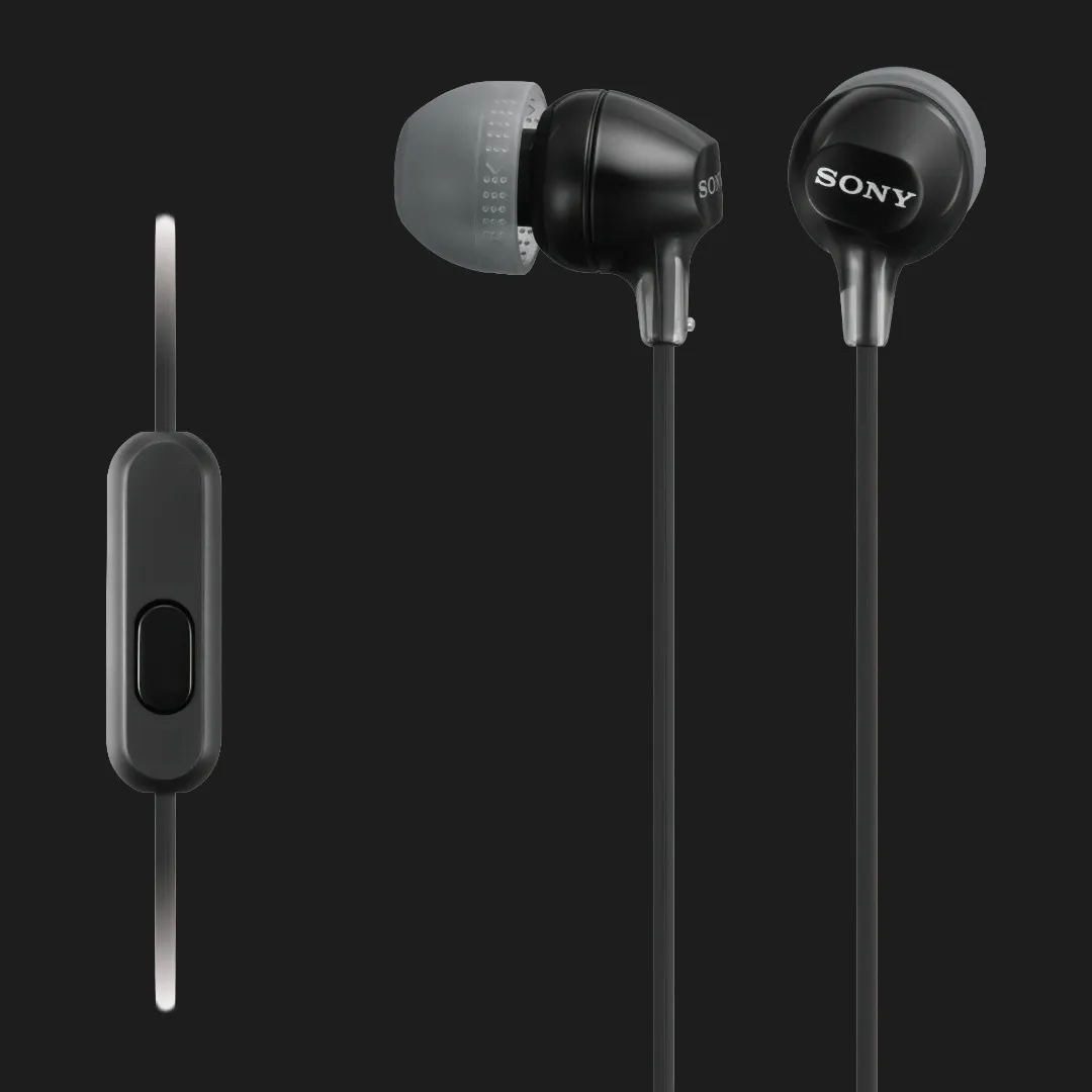 Навушники Sony MDR-EX15AP (Black) (MDREX15APB.CE7)