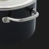 Каструля з кришкою KitchenAid Steel Core, 24 см, 6 л (Black) (CC006001-001)